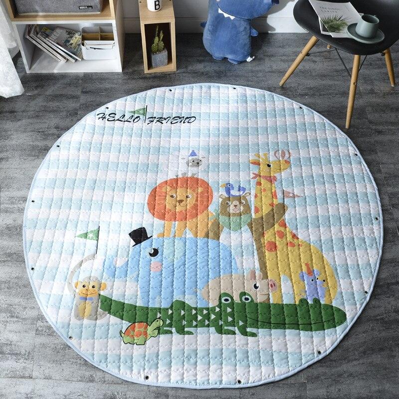 Soft Cartoon Animals Play Mat for Kid's Room - Stylus Kids