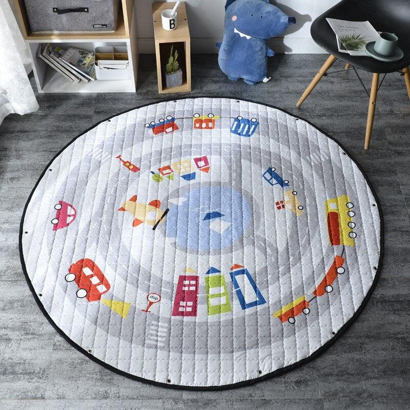 Soft Cartoon Animals Play Mat for Kid's Room - Stylus Kids