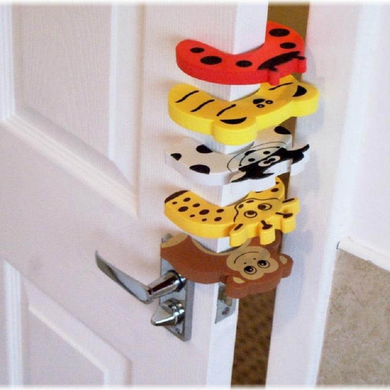 Colorful Animal Style Door Stoppers Pair - Stylus Kids