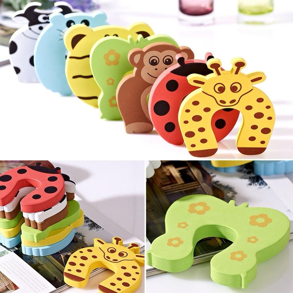 Colorful Animal Style Door Stoppers Pair - Stylus Kids