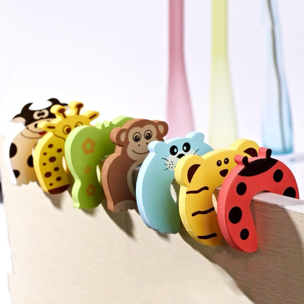 Colorful Animal Style Door Stoppers Pair - Stylus Kids