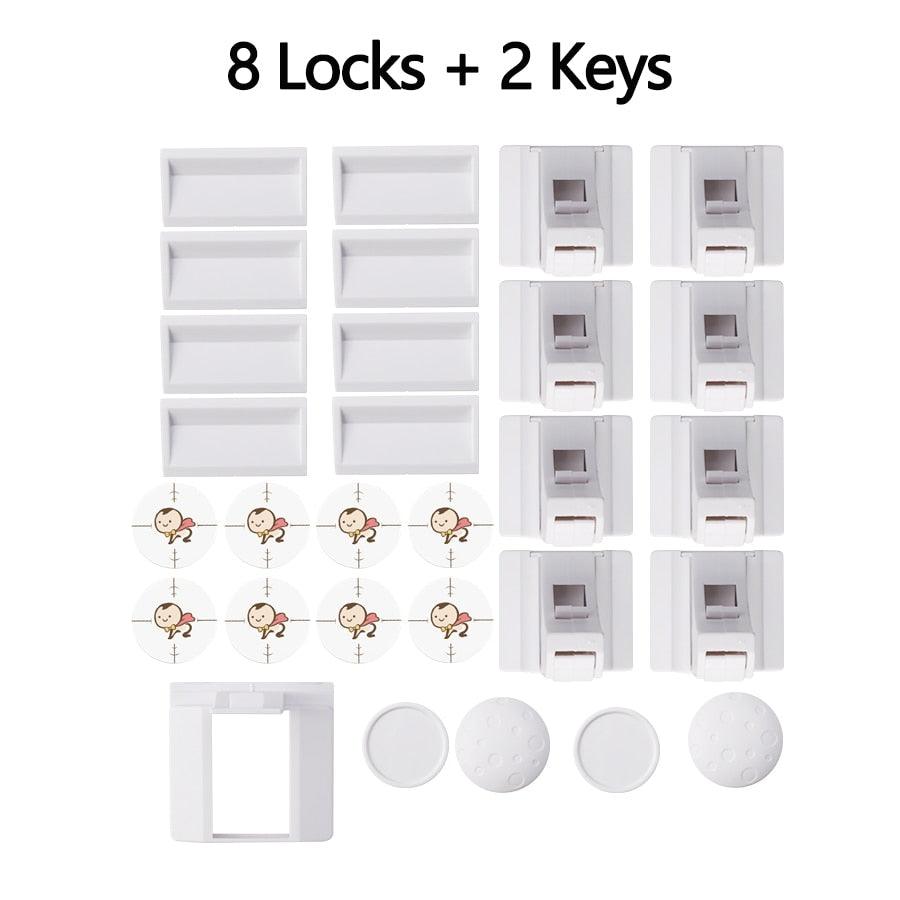 Baby's Magnetic Safety Lock Set - Stylus Kids