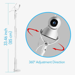 Portable Wired White Plastic Baby Camera - Stylus Kids