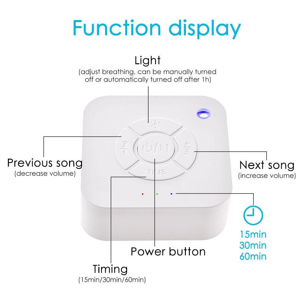 USB Rechargeable Timed Shutdown Sleeping Machine  - Stylus Kids