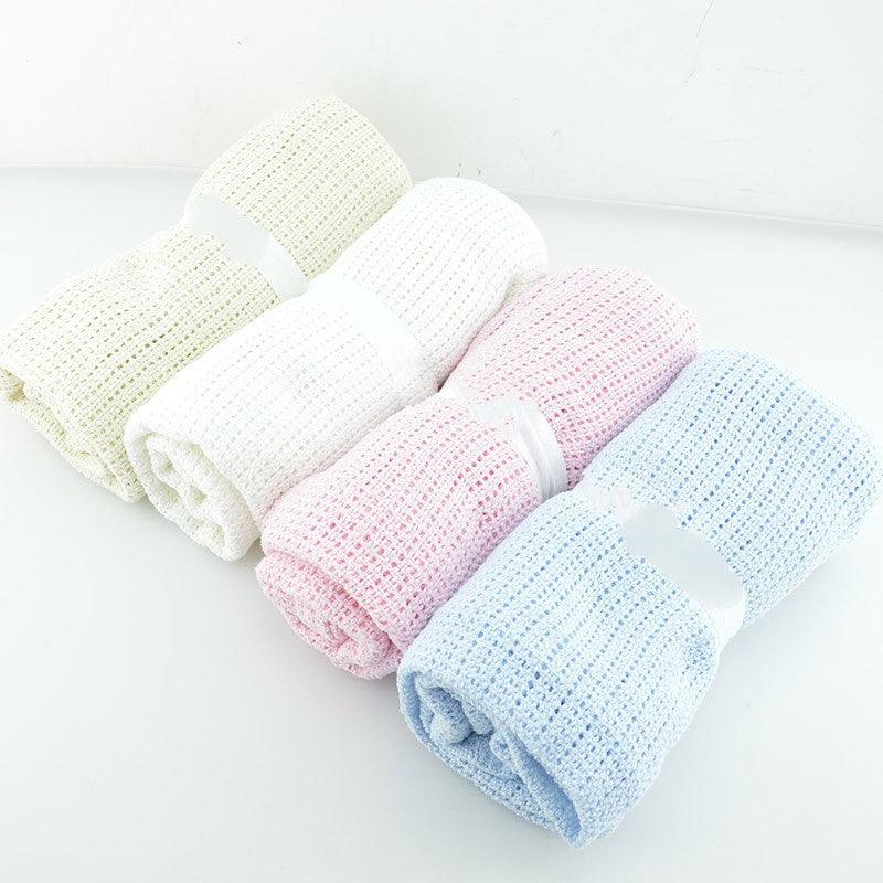 Super Soft Knitted Cotton Blanket for Babies - Stylus Kids