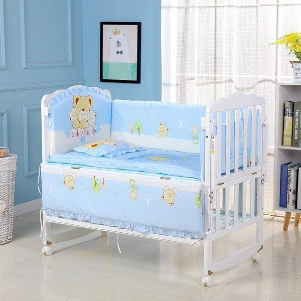 Cartoon Patterned Baby Bedding Set - Stylus Kids