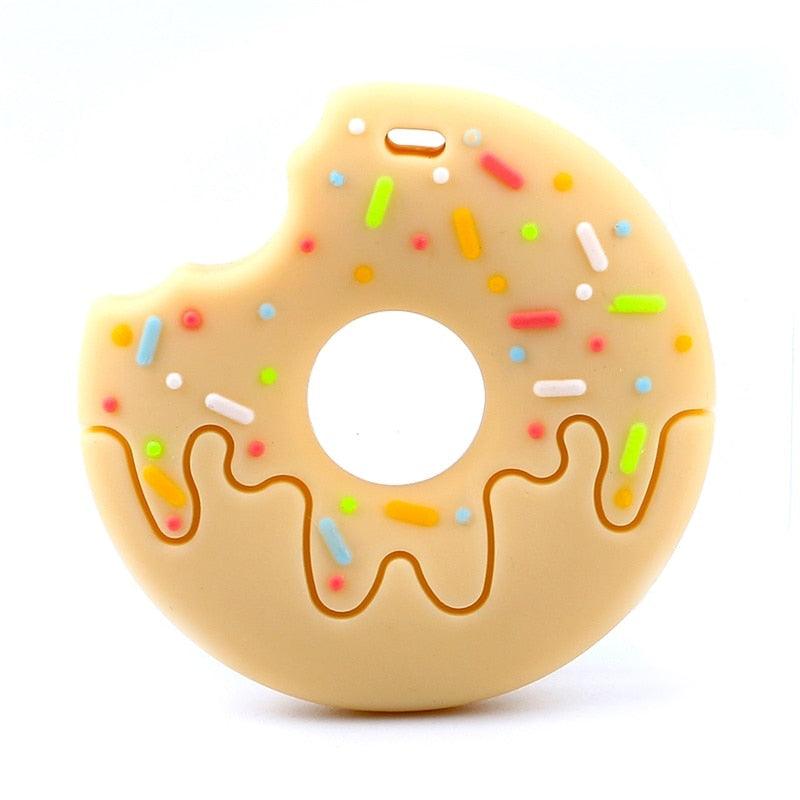 Colorful Donut and Raccoon Shaped Teether Toy - Stylus Kids