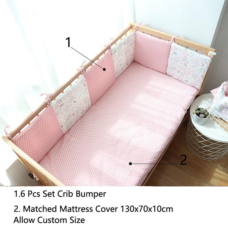 Baby Animal Patterned Bed Bumper - Stylus Kids