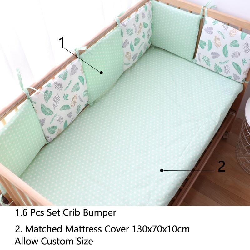 Baby Animal Patterned Bed Bumper - Stylus Kids