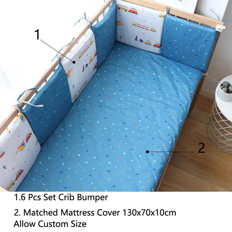 Baby Animal Patterned Bed Bumper - Stylus Kids