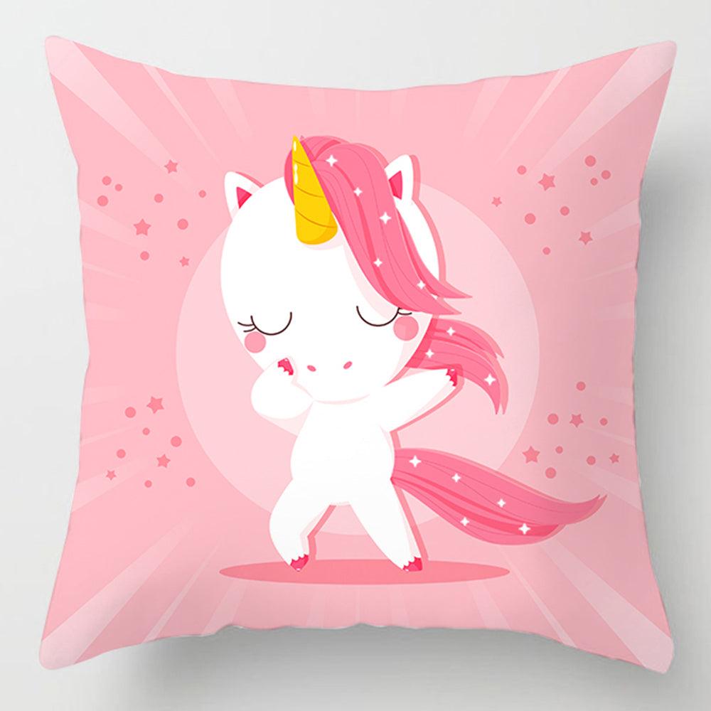 Polyester Unicorn Themed Pillow Case - Stylus Kids