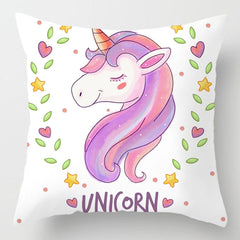 Polyester Unicorn Themed Pillow Case - Stylus Kids