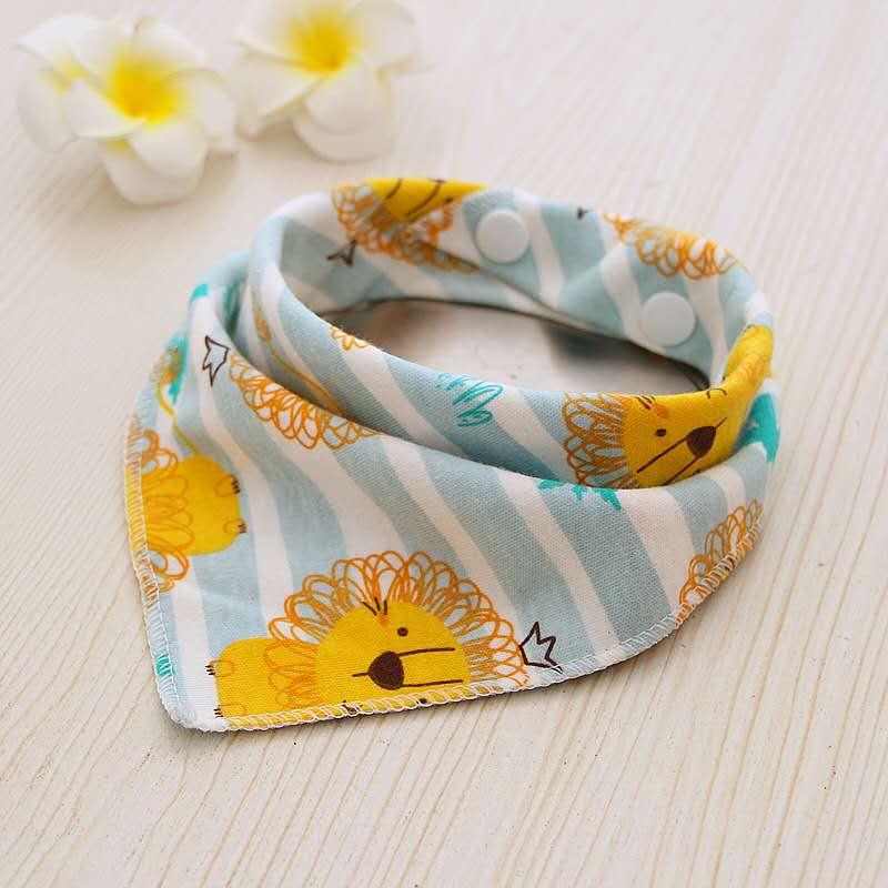 Babies Waterproof Triangle Cotton Bandana - Stylus Kids