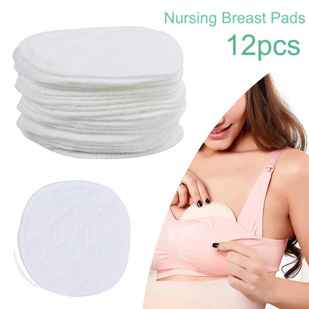 Cotton Reusable Breast Pads, 12 Pcs - Stylus Kids