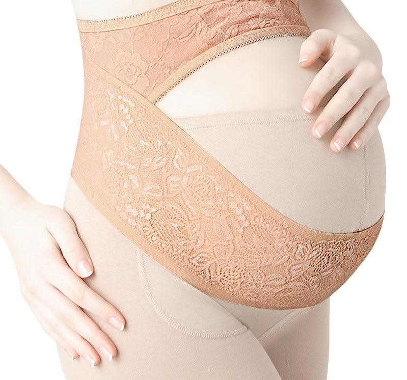 Lace-Decorated Pregnancy Bandage Belly Band - Stylus Kids