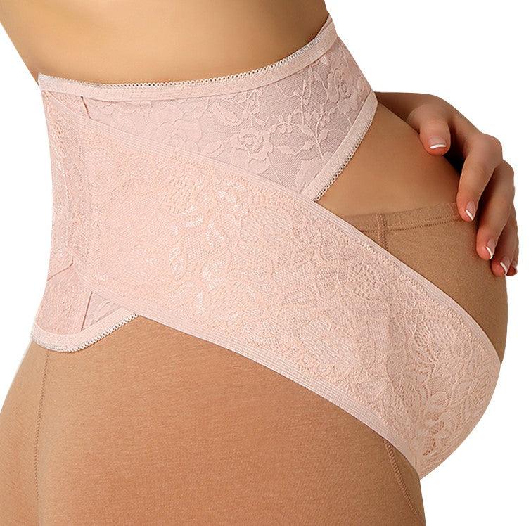 Lace-Decorated Pregnancy Bandage Belly Band - Stylus Kids