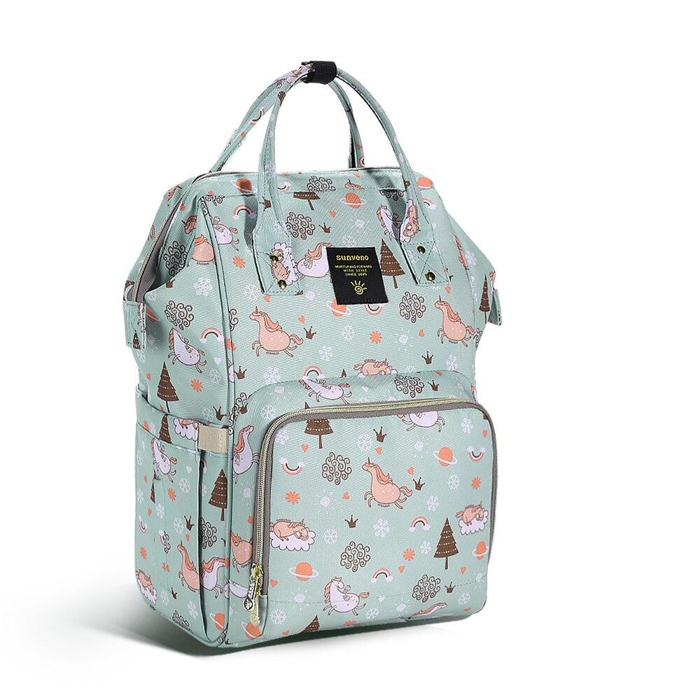 Plain Polyester Diaper Backpack - Stylus Kids