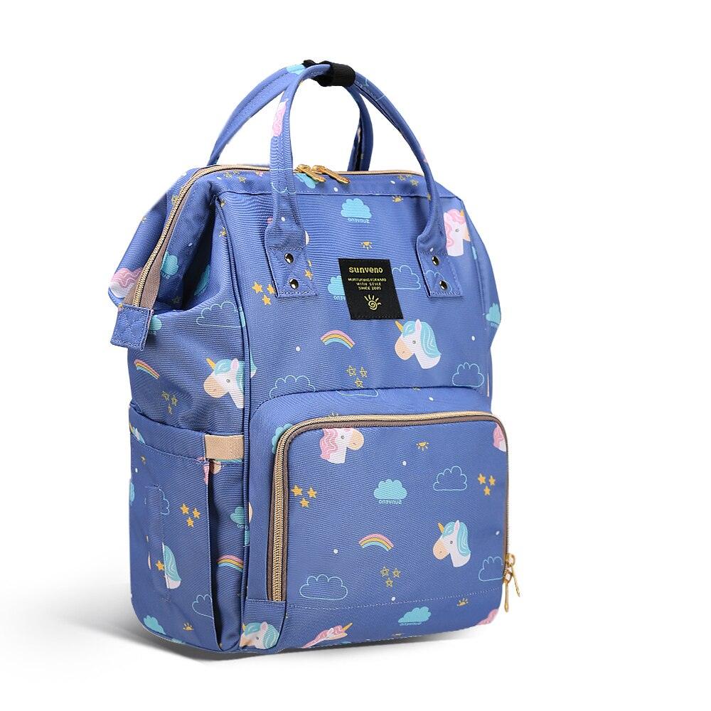 Plain Polyester Diaper Backpack - Stylus Kids