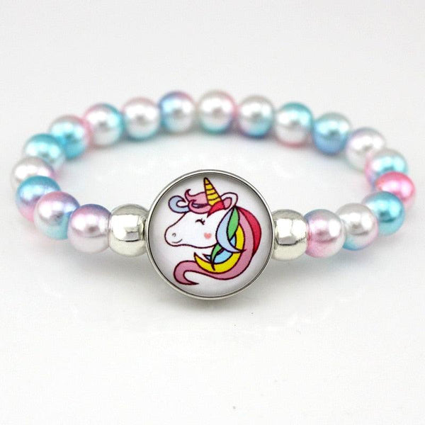 Unicorn Themed Bead Bracelet - Stylus Kids