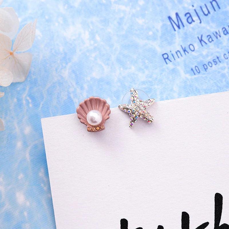Ocean Crab / Shell Stud Earrings for Girls - Stylus Kids