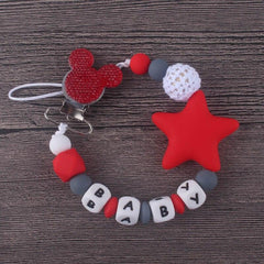 Personalised Name Baby Pacifier Clip - Stylus Kids