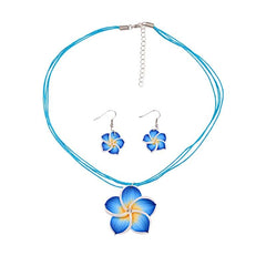 Girls' Floral Necklace and Earrings - Stylus Kids