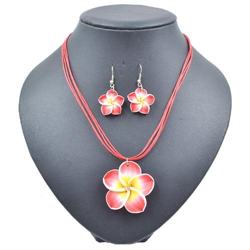 Girls' Floral Necklace and Earrings - Stylus Kids