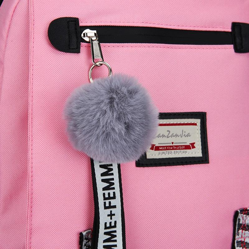 Teenage Girl's School Bag with Lock - Stylus Kids