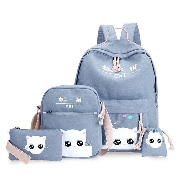 Kitten Backpack Set - Stylus Kids