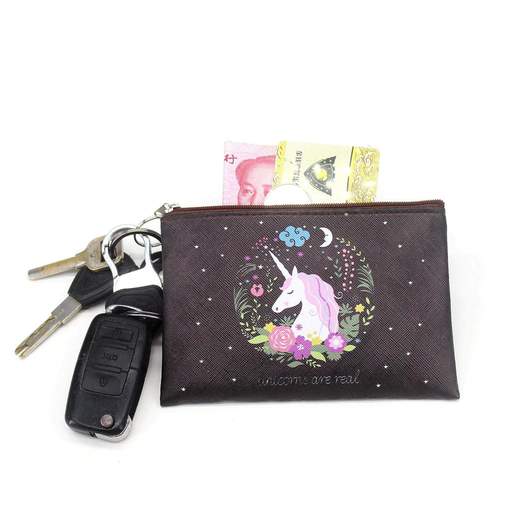 Cartoon Unicorn Themed Coin Purse - Stylus Kids