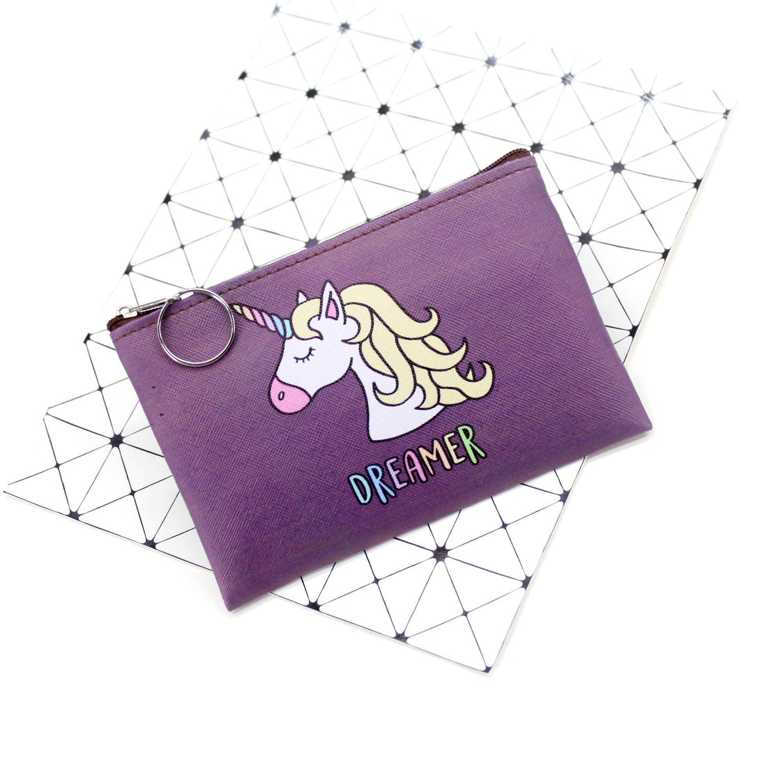 Cartoon Unicorn Themed Coin Purse - Stylus Kids