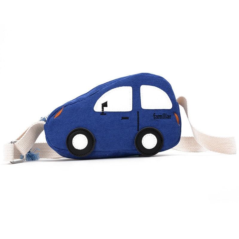 Children's Car Shaped Corduroy Mini Wallet - Stylus Kids