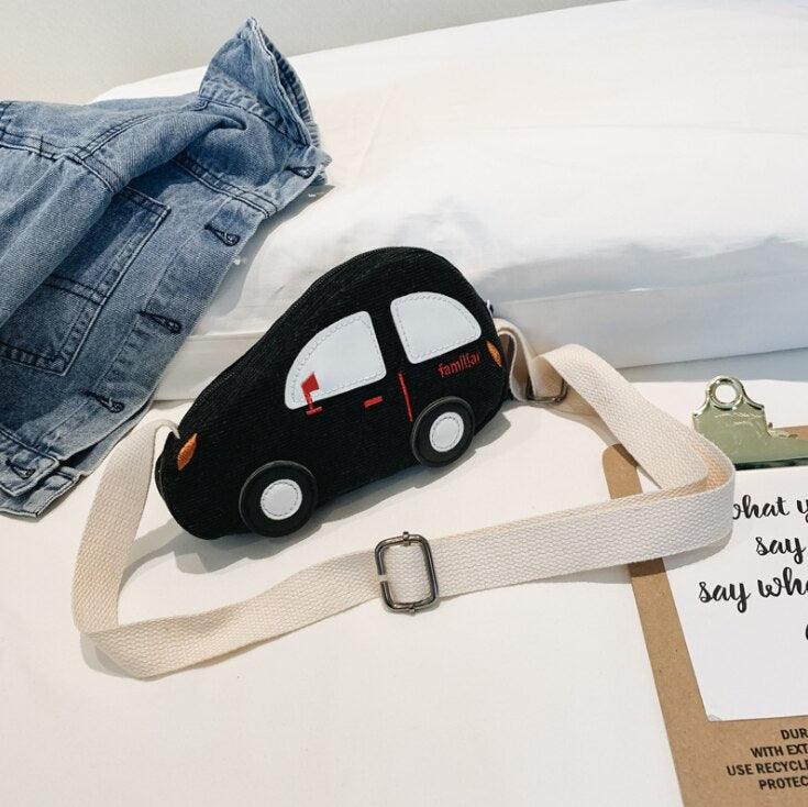 Children's Car Shaped Corduroy Mini Wallet - Stylus Kids