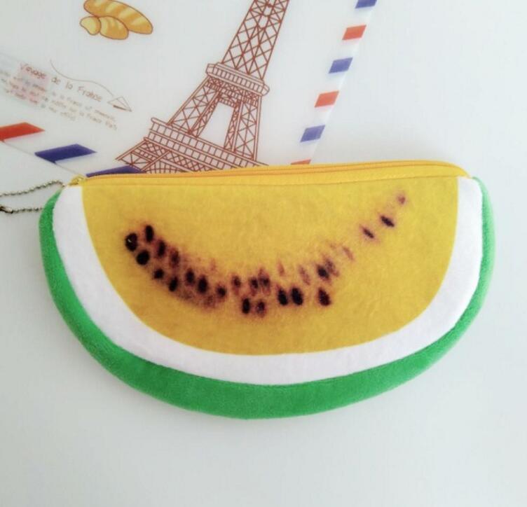 Colorful Fruit Shaped Corduroy Coin Purse - Stylus Kids