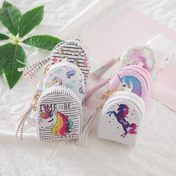 Adorable Coin Pouches with Unicorn Themed Prints - Stylus Kids