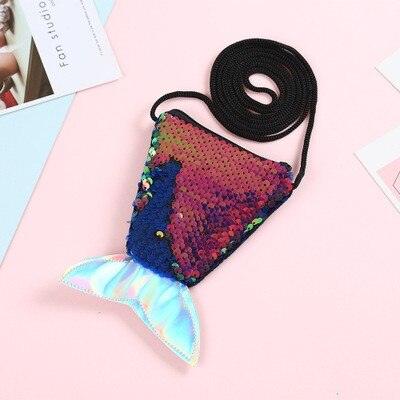 Mermaid Tail Sequined Messenger Bag - Stylus Kids