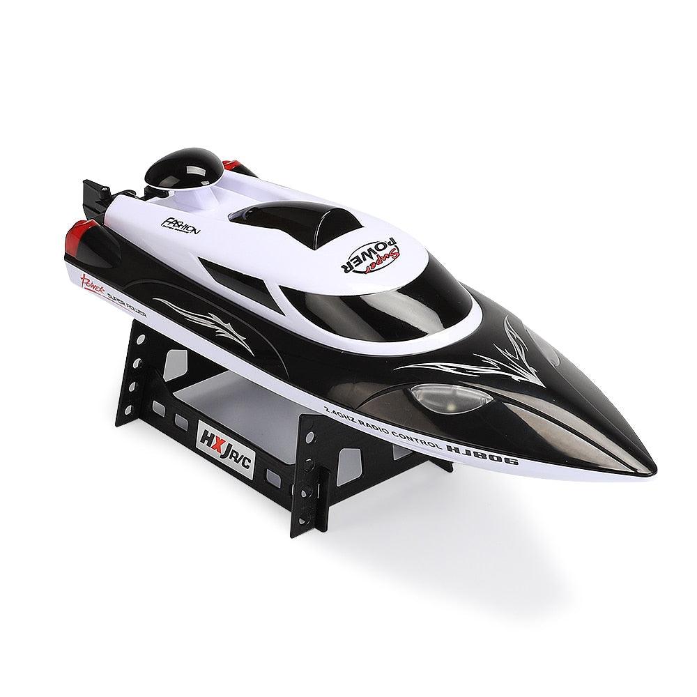 High Speed Racing RC Boat with LED Lights - Stylus Kids