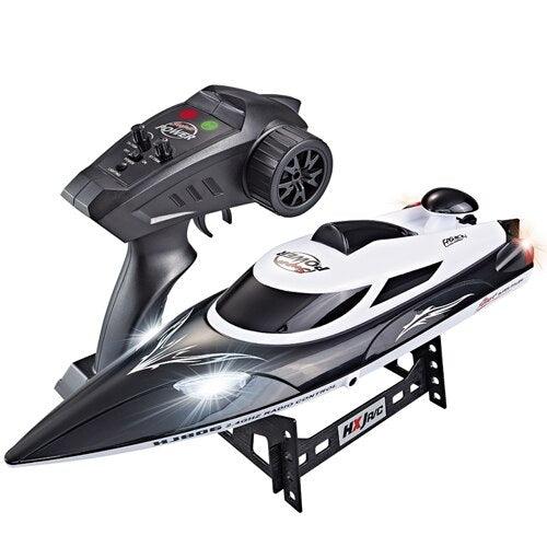 High Speed Racing RC Boat with LED Lights - Stylus Kids