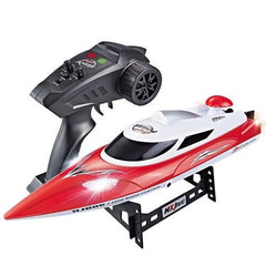 High Speed Racing RC Boat with LED Lights - Stylus Kids