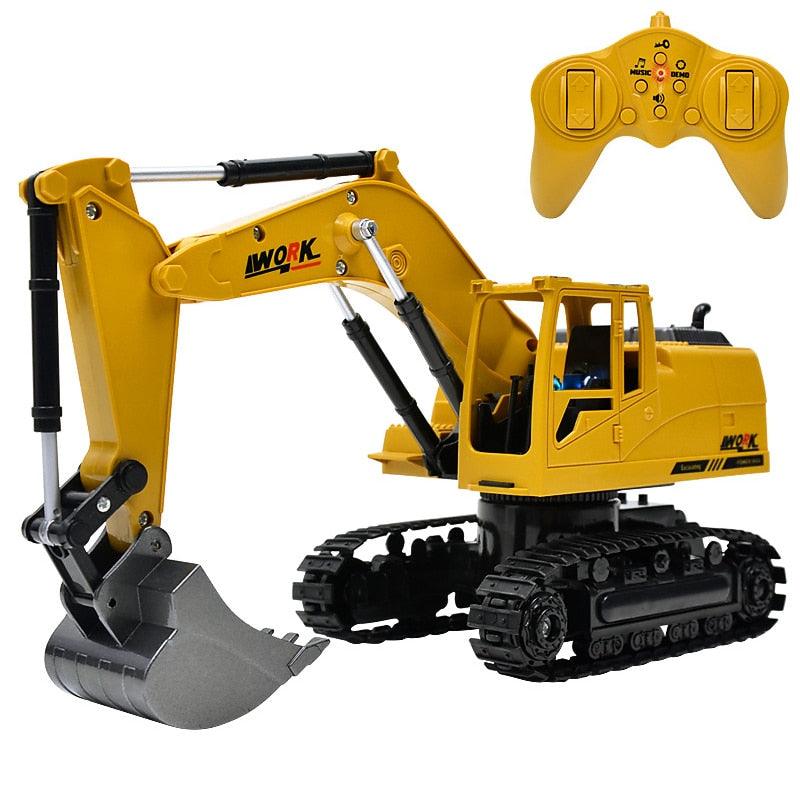 Remote Control Toy Excavator - Stylus Kids