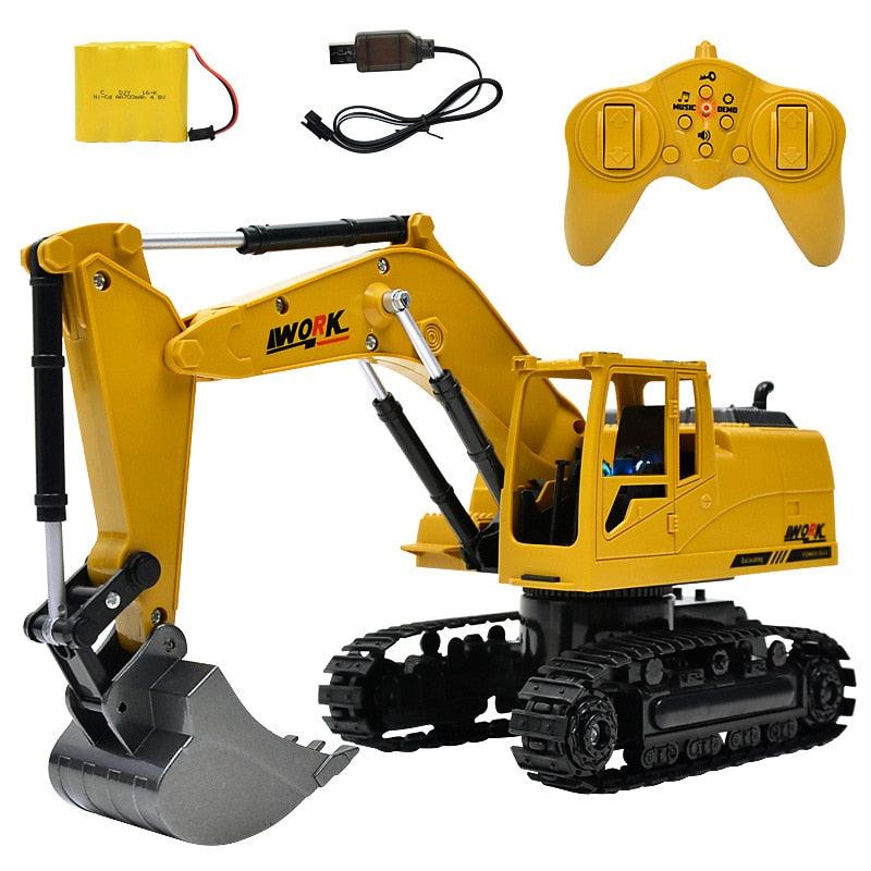 Remote Control Toy Excavator - Stylus Kids