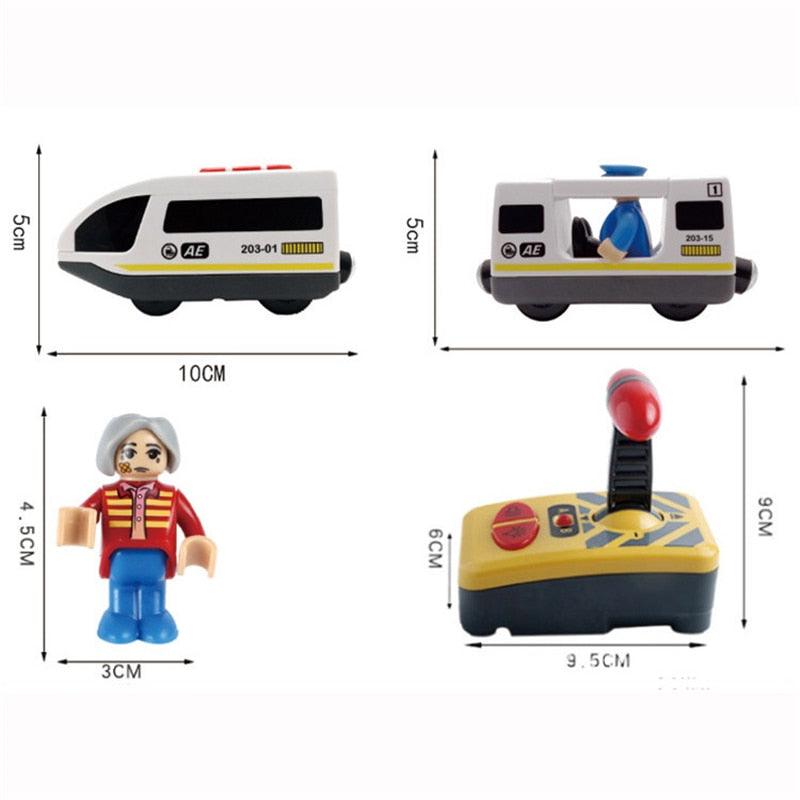 Magnetic Remote Control Train Toy - Stylus Kids