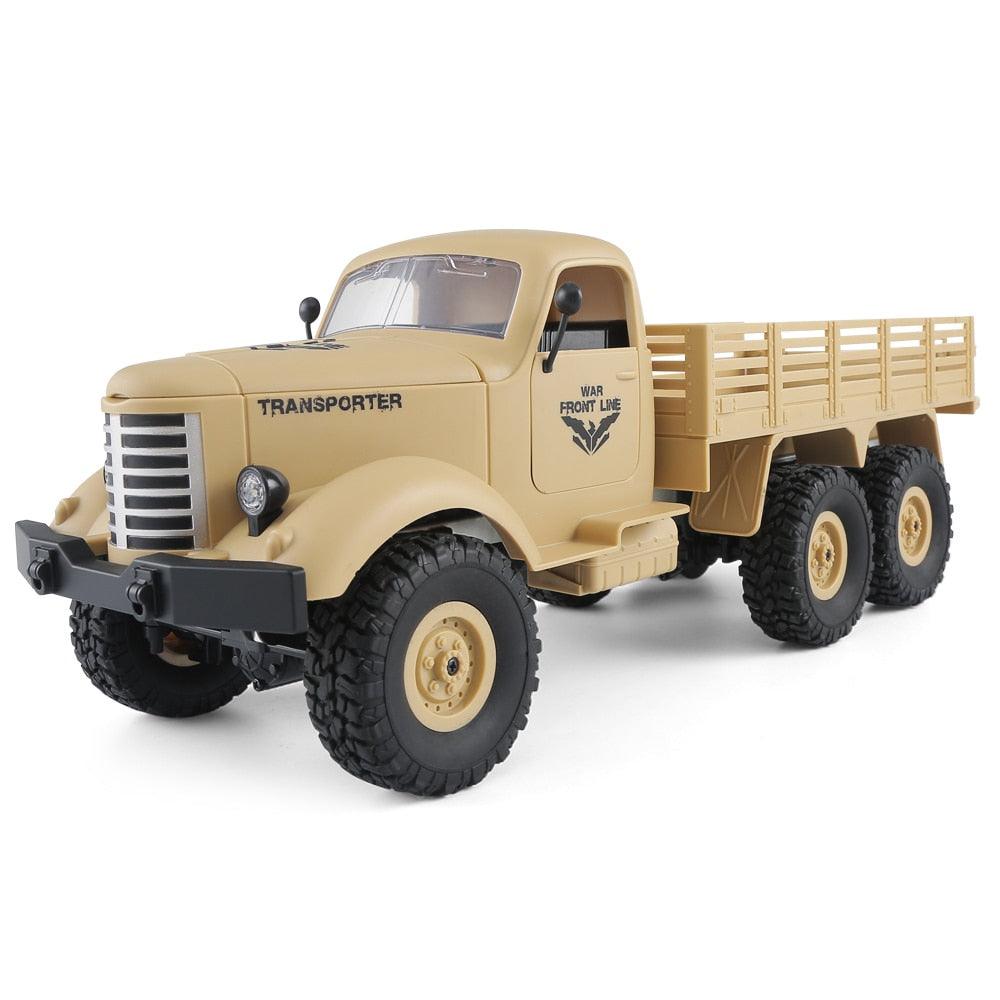 4WD and 6WD Military RC Truck Toy - Stylus Kids