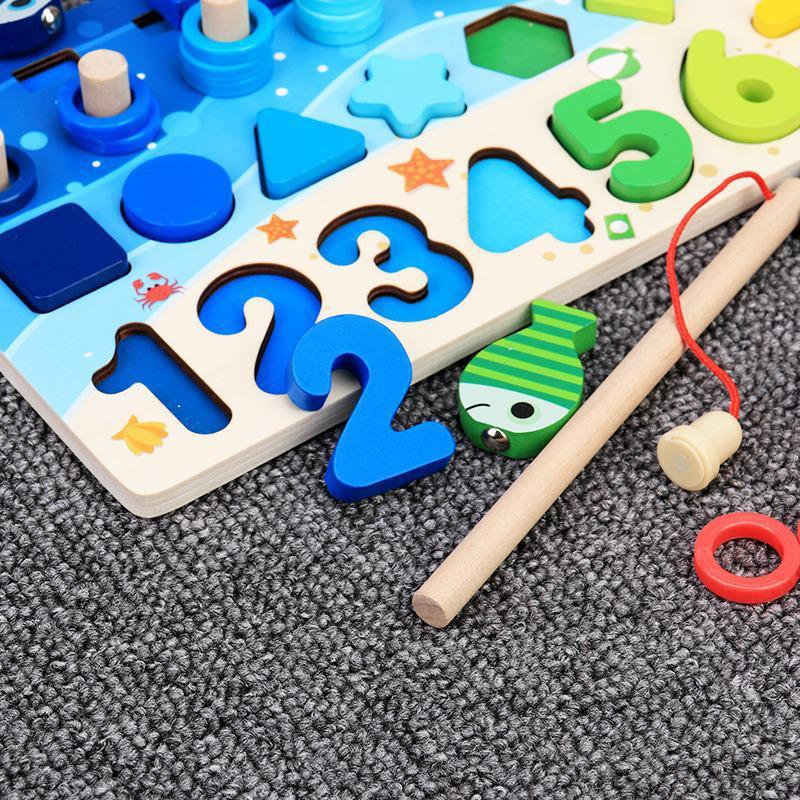 Montessori Educational Wooden Busy Board   - Stylus Kids