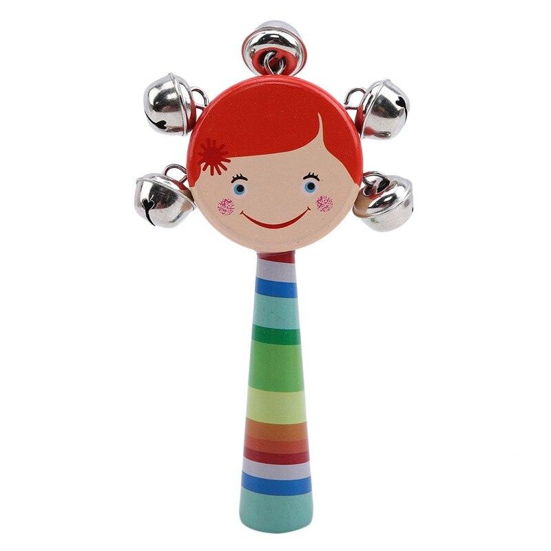 Kids' Colorful Wooden Bell Toy - Stylus Kids