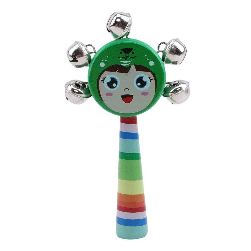 Kids' Colorful Wooden Bell Toy - Stylus Kids