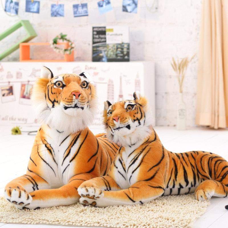 30-120 cm Tiger Leopard White Tiger Jaguar Plush Soft Toys - Stylus Kids