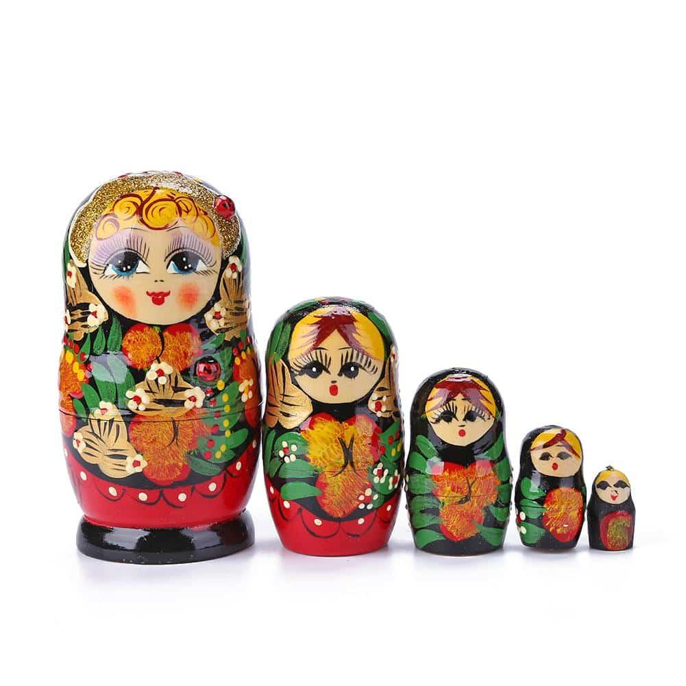 Russian Traditional Matryoshka 5 pcs Set - Stylus Kids