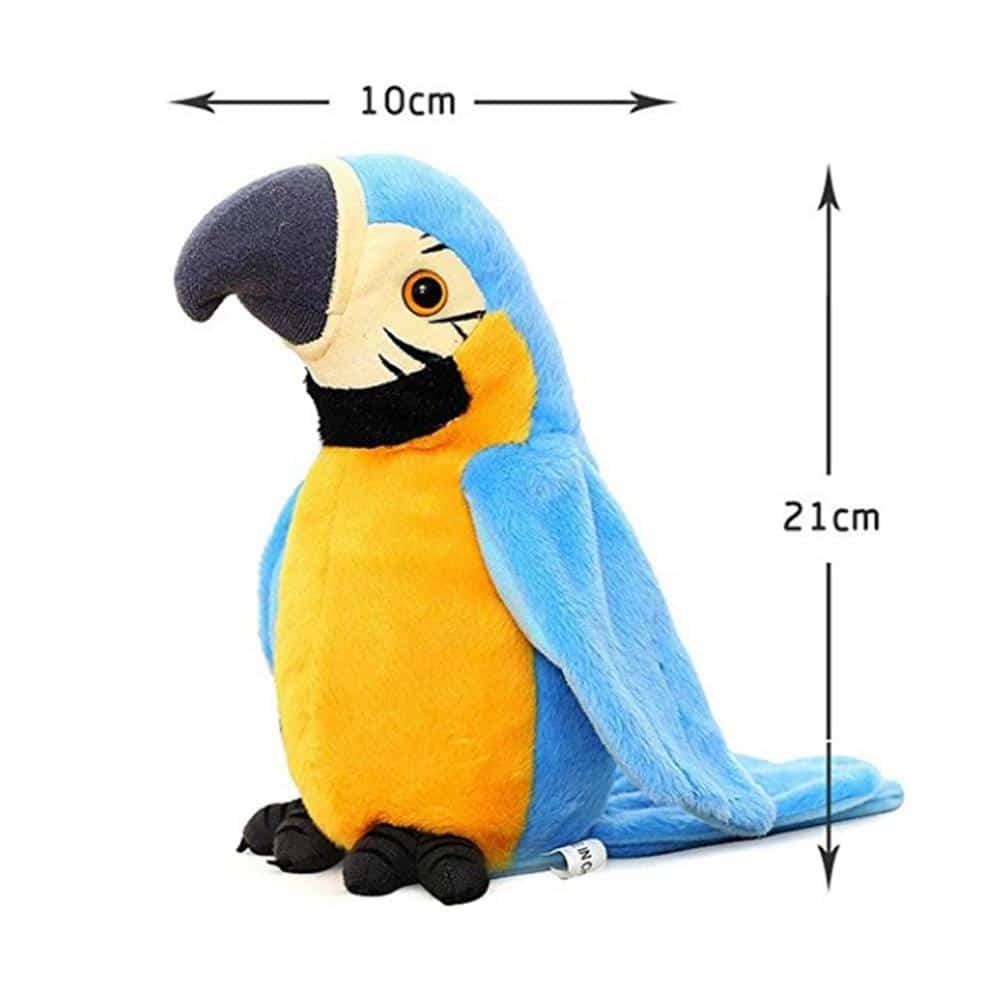 Soft Voice Repeating Parrot Toy - Stylus Kids
