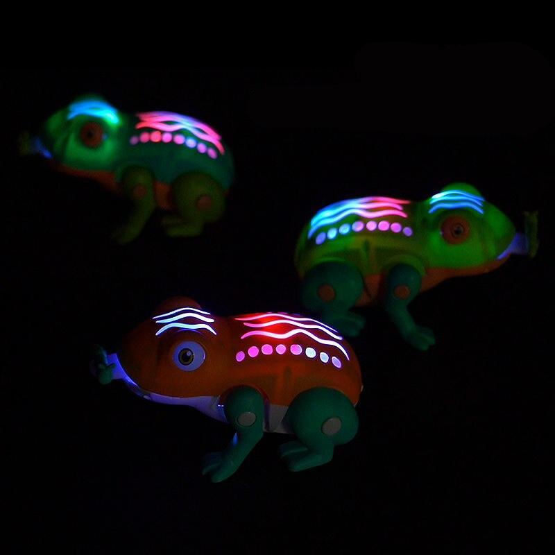 Electric Jumping Frog Toy with Lights - Stylus Kids